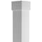 Ekena Millwork 10"W x 4'H Craftsman Classic Square Non-Tapered Smooth Column w/ Standard Capital & Base EC1004ENPSTST - alternate 5